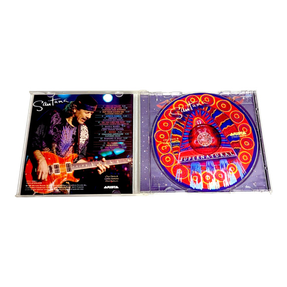 Carlos Santana Supernatural Rock Music CD 2003 Vintage - Picture 2 of 3